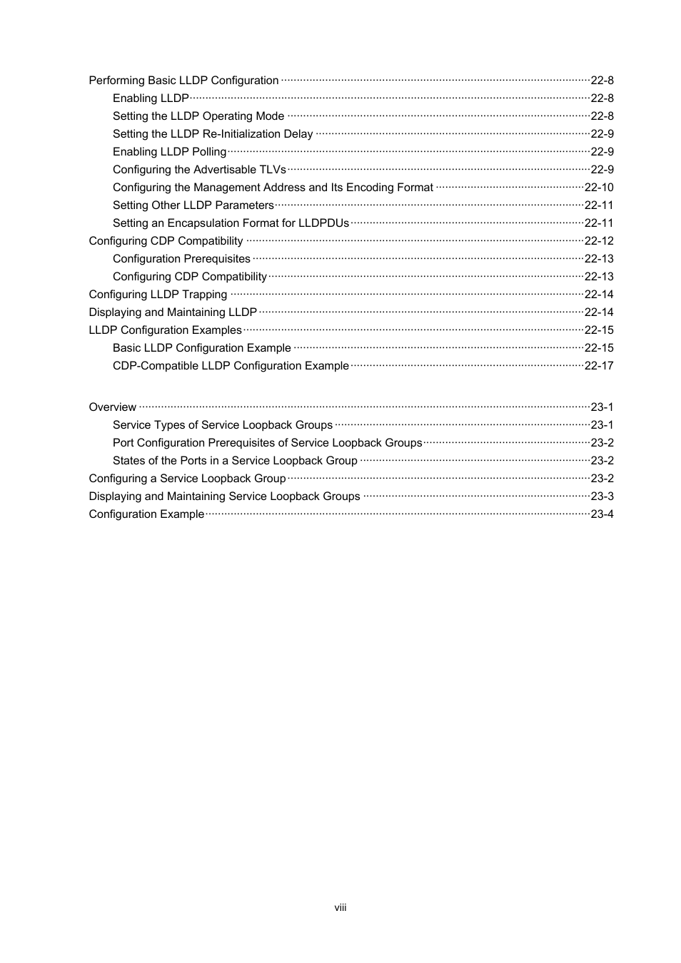 H3C Technologies H3C S7500E Series Switches User Manual | Page 14 / 337