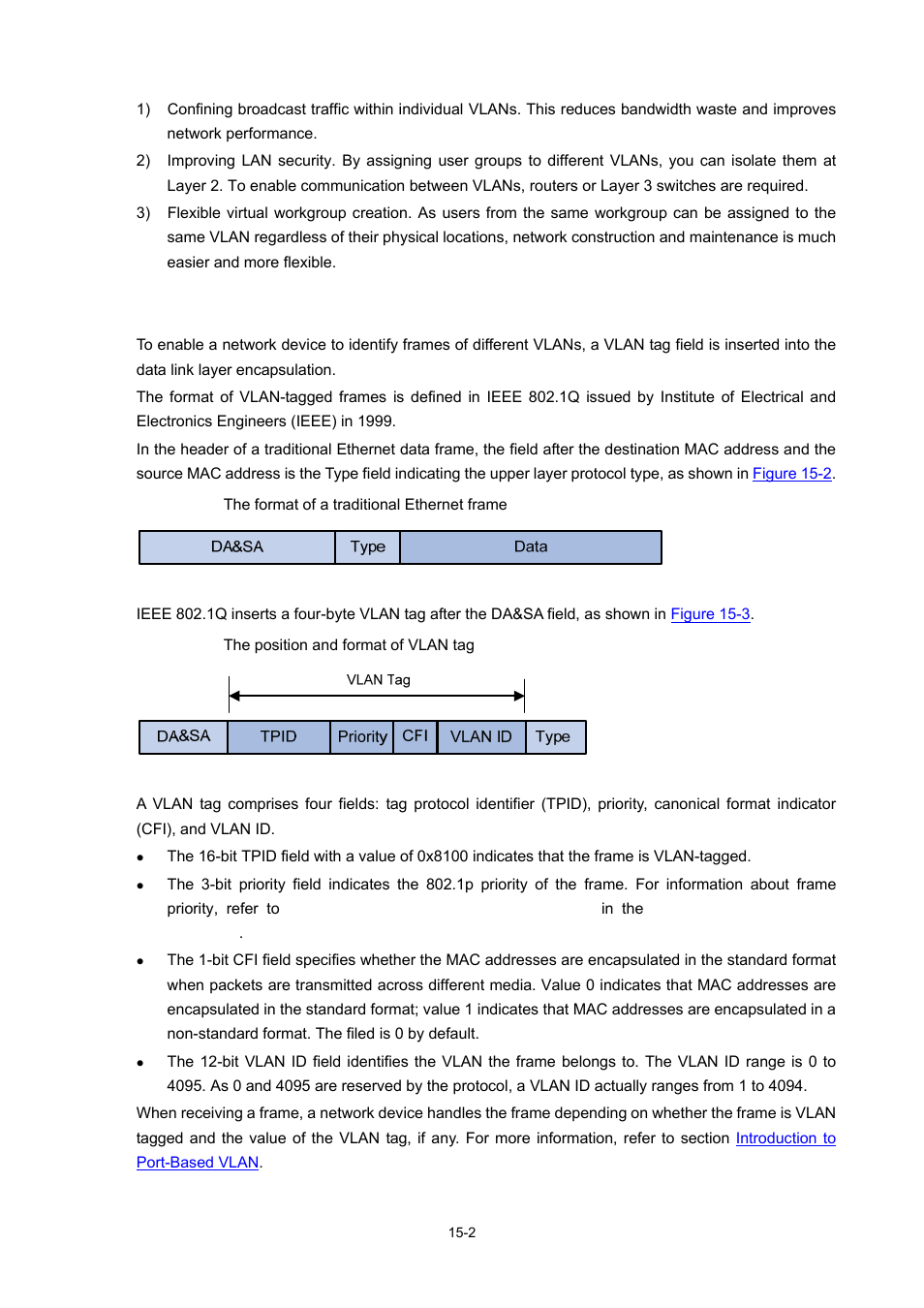 Vlan fundamentals | H3C Technologies H3C S7500E Series Switches User Manual | Page 210 / 337