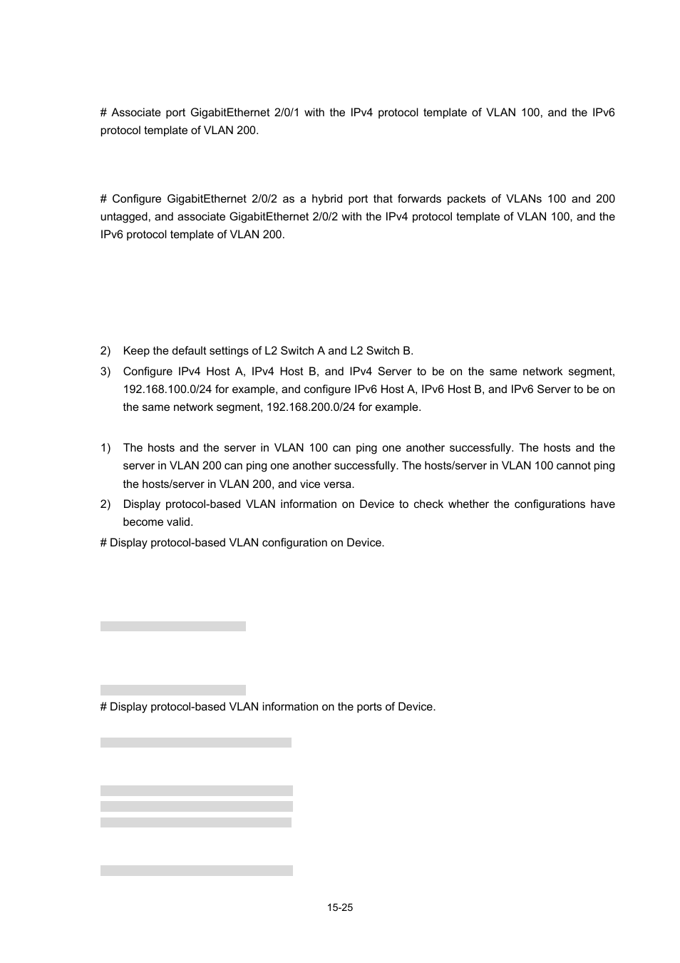 Verification | H3C Technologies H3C S7500E Series Switches User Manual | Page 233 / 337