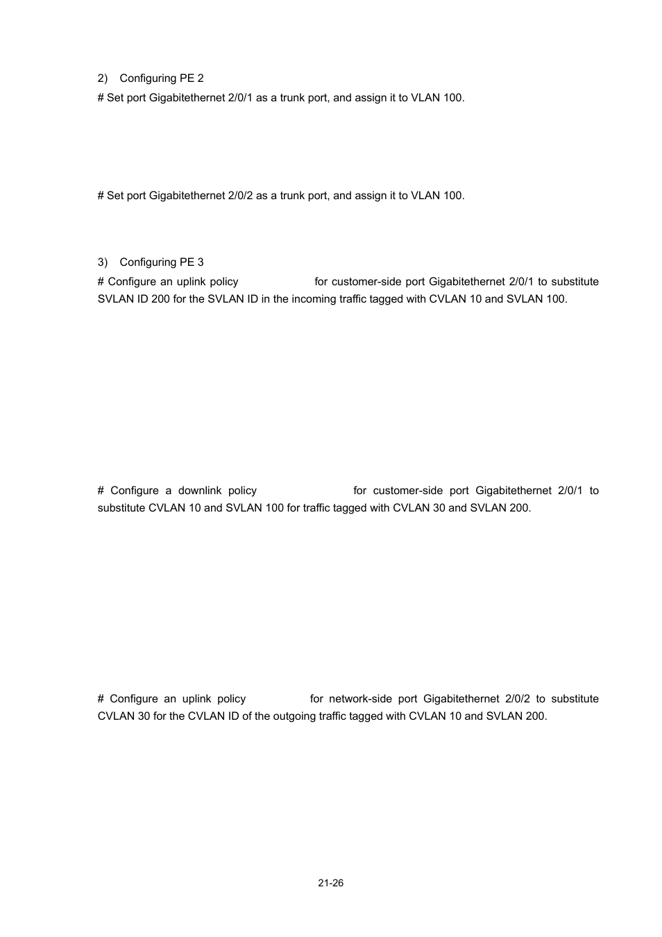 H3C Technologies H3C S7500E Series Switches User Manual | Page 309 / 337