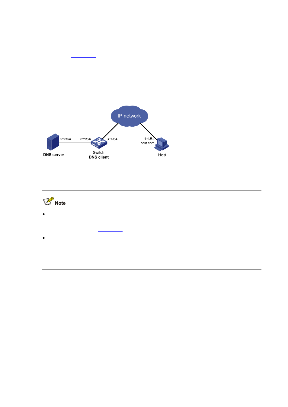 Network requirements, Configuration procedure | H3C Technologies H3C S7500E Series Switches User Manual | Page 105 / 205