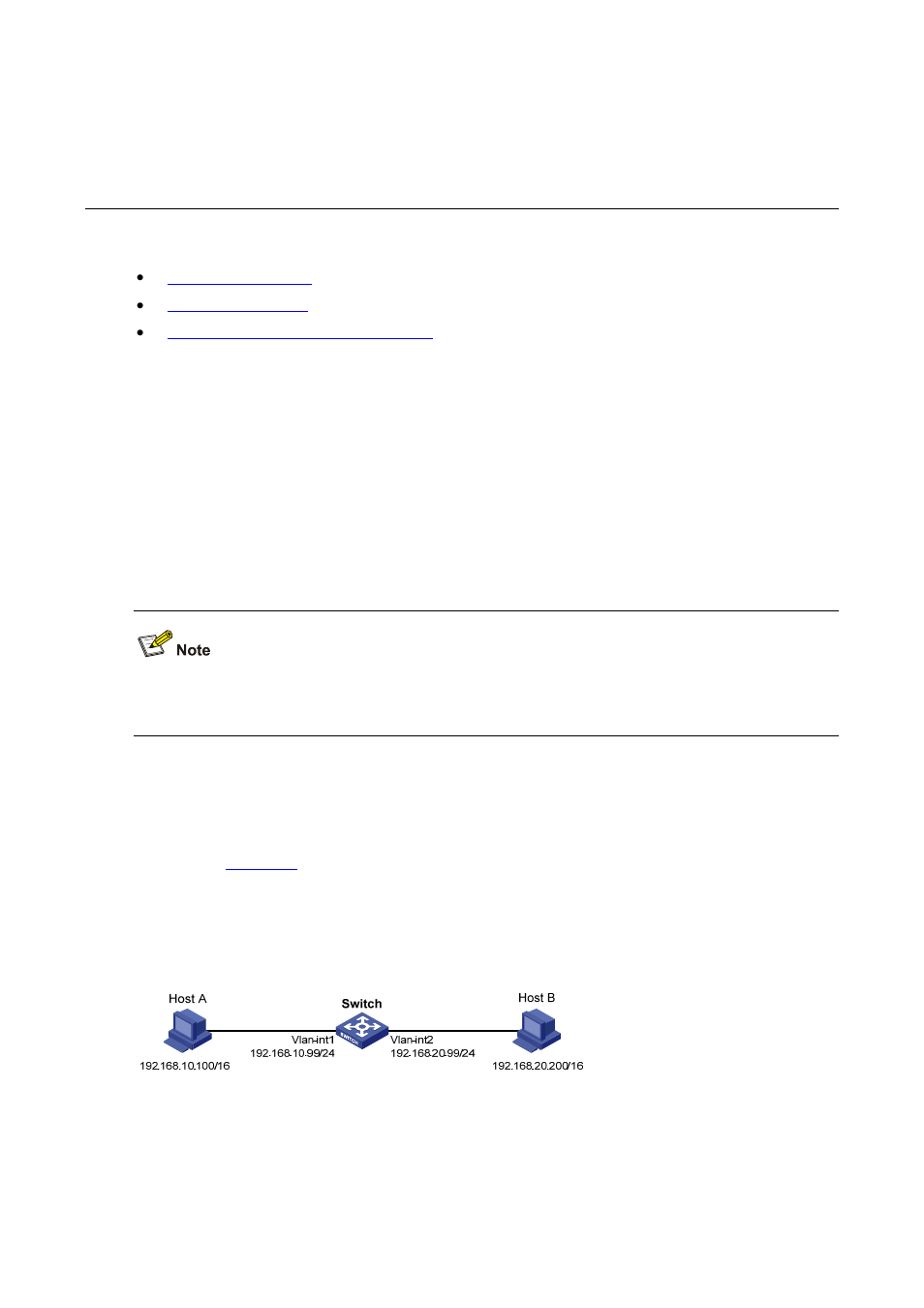 2 proxy arp configuration, Proxy arp overview, Proxy arp | Proxy arp configuration | H3C Technologies H3C S7500E Series Switches User Manual | Page 22 / 205