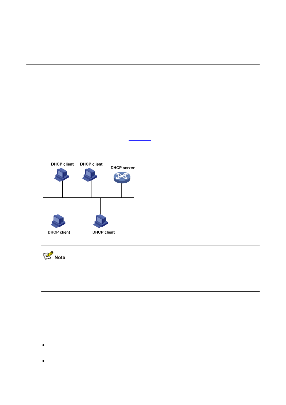 4 dhcp overview, Introduction to dhcp, Dhcp address allocation | Allocation mechanisms, Dhcp overview | H3C Technologies H3C S7500E Series Switches User Manual | Page 36 / 205