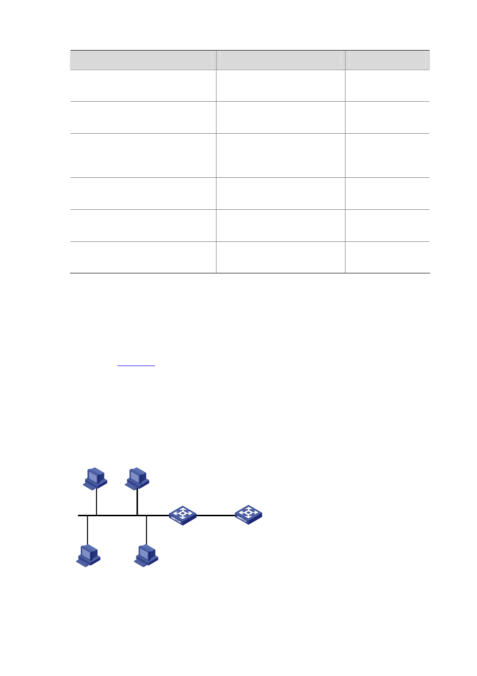 Dhcp relay agent configuration examples, Dhcp relay agent configuration example, Network requirements | H3C Technologies H3C S7500E Series Switches User Manual | Page 75 / 205