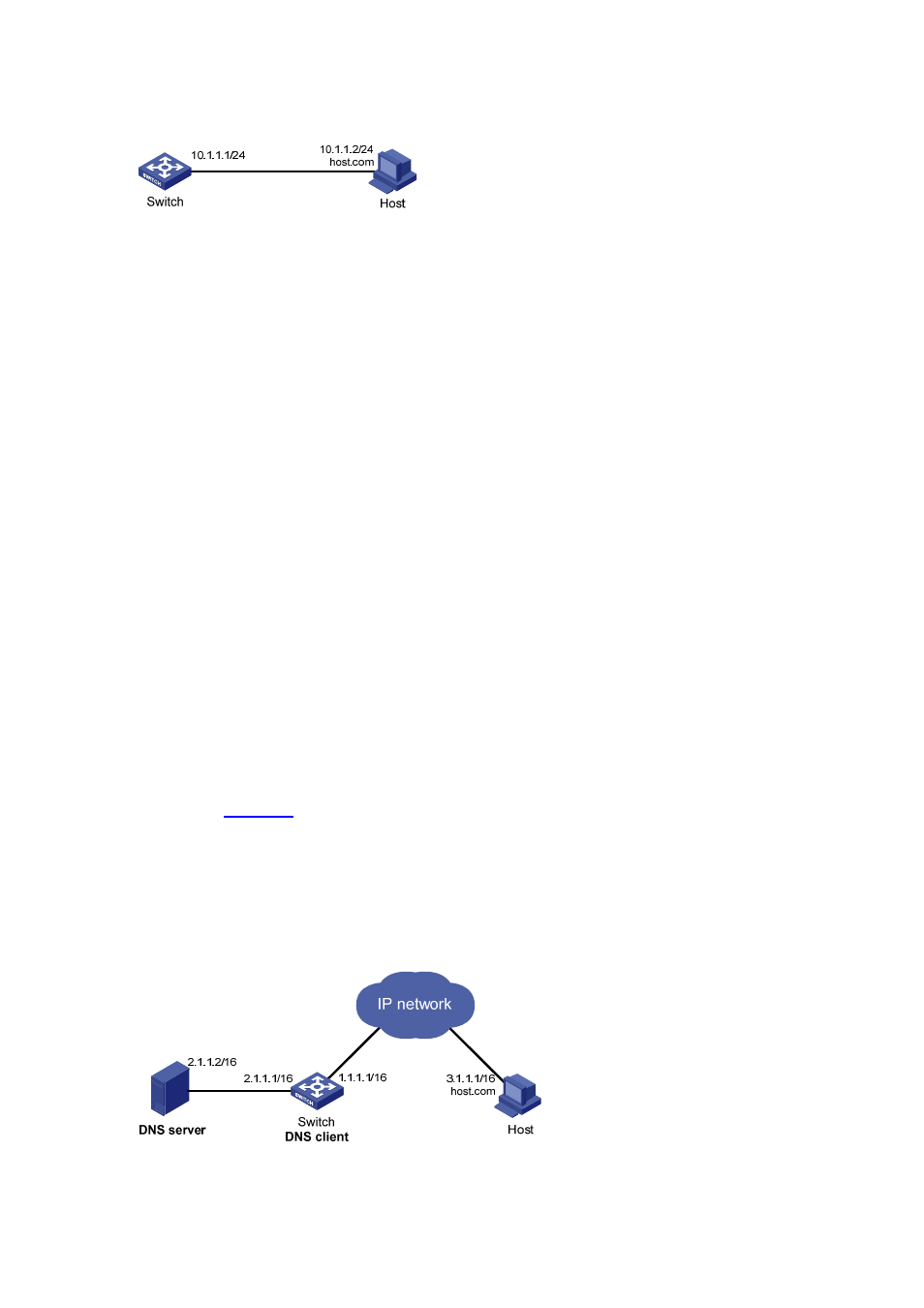 Configuration procedure, Network requirements | H3C Technologies H3C S7500E Series Switches User Manual | Page 96 / 205