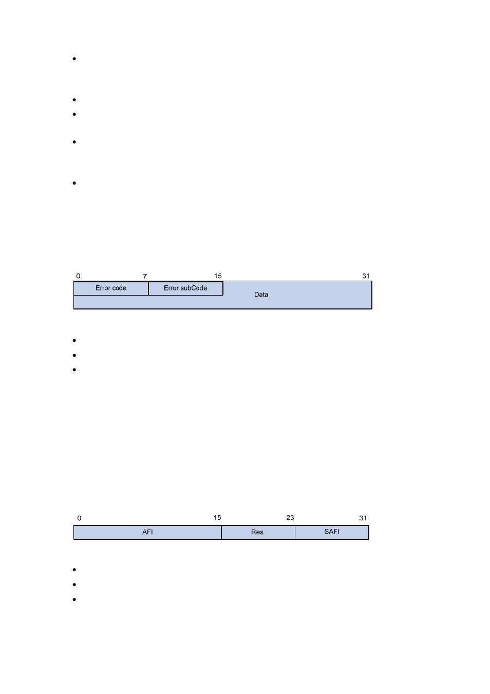 Notification, Keepalive, Route-refresh | H3C Technologies H3C S7500E Series Switches User Manual | Page 207 / 386