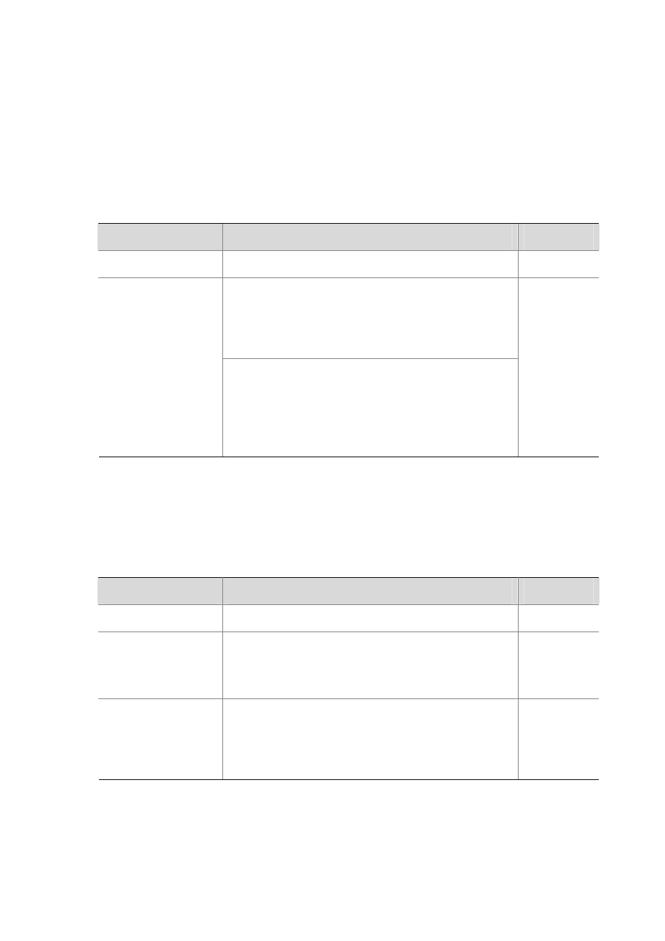 Bfd control packet mode, Bfd echo packet mode | H3C Technologies H3C S7500E Series Switches User Manual | Page 29 / 386
