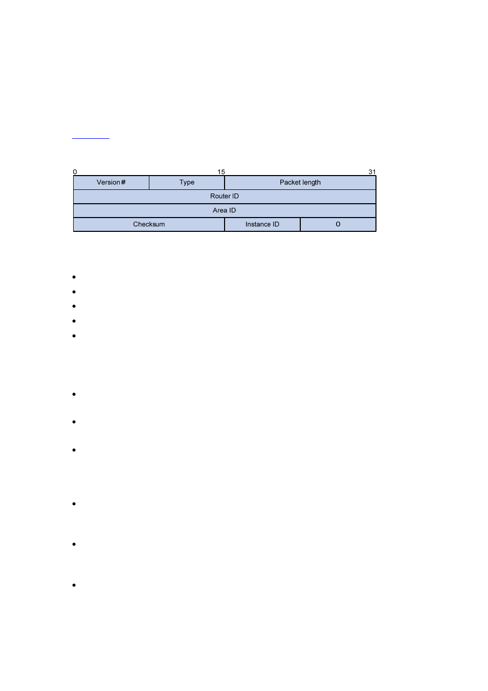 Ospfv3 packets, Ospfv3 lsa types | H3C Technologies H3C S7500E Series Switches User Manual | Page 297 / 386