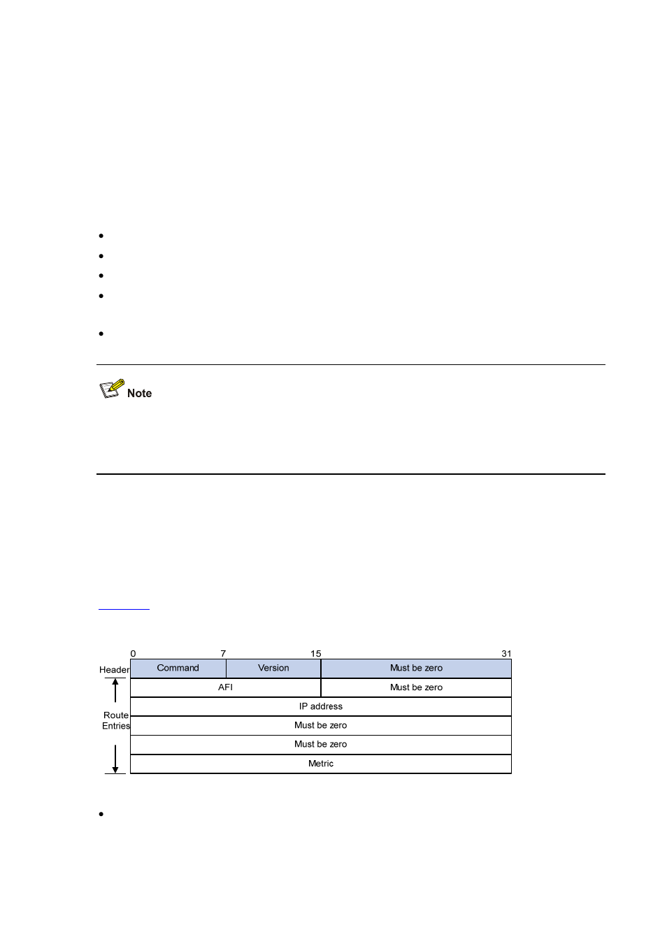Rip version, Rip message format, Ripv1 message format | H3C Technologies H3C S7500E Series Switches User Manual | Page 38 / 386