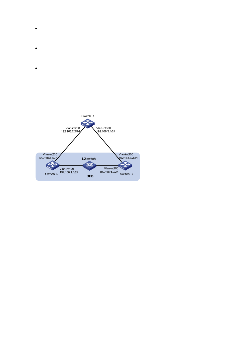 Configuration procedure | H3C Technologies H3C S7500E Series Switches User Manual | Page 63 / 386