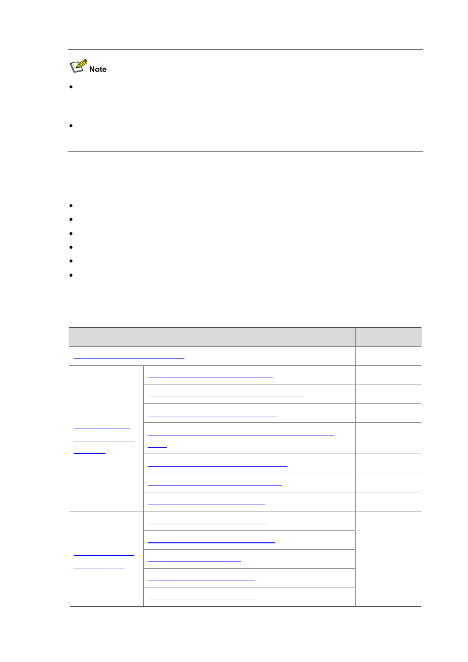 Protocols and standards, Mbgp configuration task list | H3C Technologies H3C S7500E Series Switches User Manual | Page 236 / 430