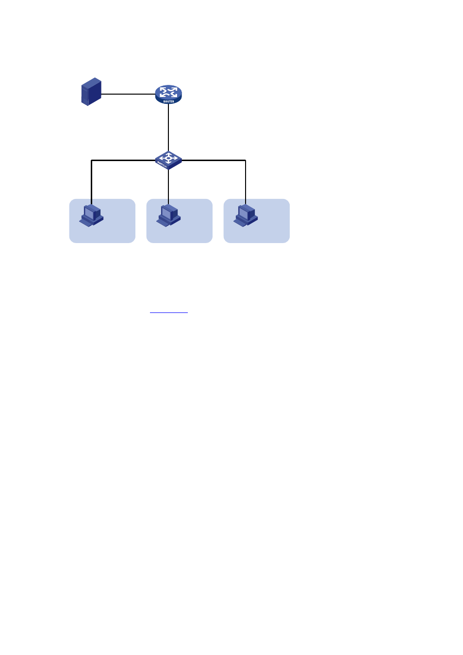 Configuration procedure | H3C Technologies H3C S7500E Series Switches User Manual | Page 305 / 430