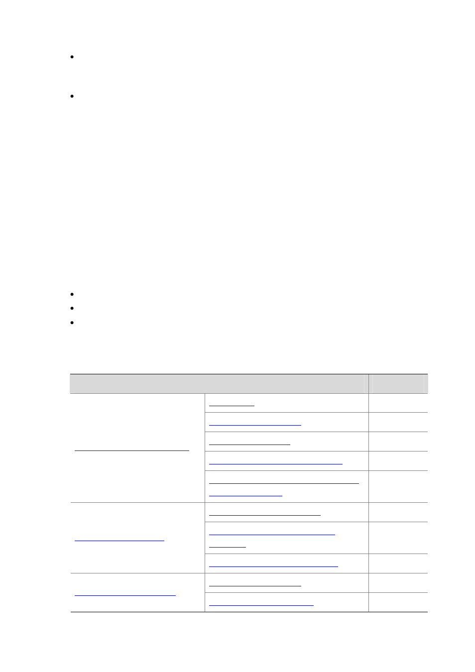 Protocols and standards, Configuration task list | H3C Technologies H3C S7500E Series Switches User Manual | Page 330 / 430