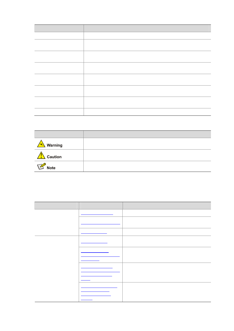 Symbols, About the h3c s7500e documentation set | H3C Technologies H3C S7500E Series Switches User Manual | Page 4 / 430