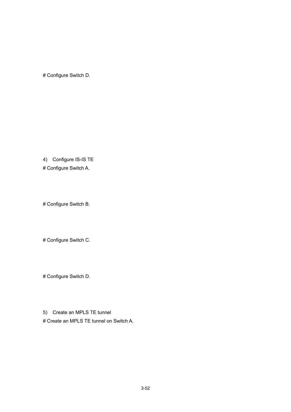 H3C Technologies H3C S7500E Series Switches User Manual | Page 134 / 334