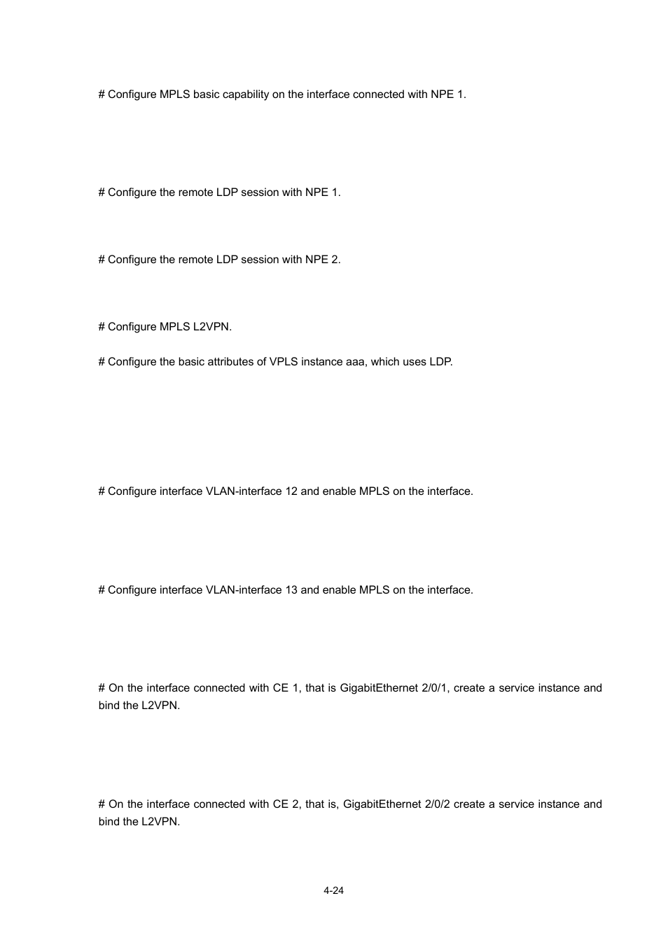 H3C Technologies H3C S7500E Series Switches User Manual | Page 184 / 334