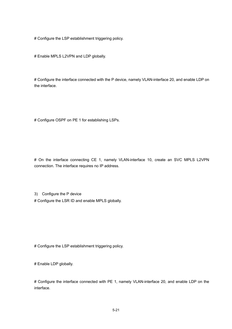 H3C Technologies H3C S7500E Series Switches User Manual | Page 213 / 334