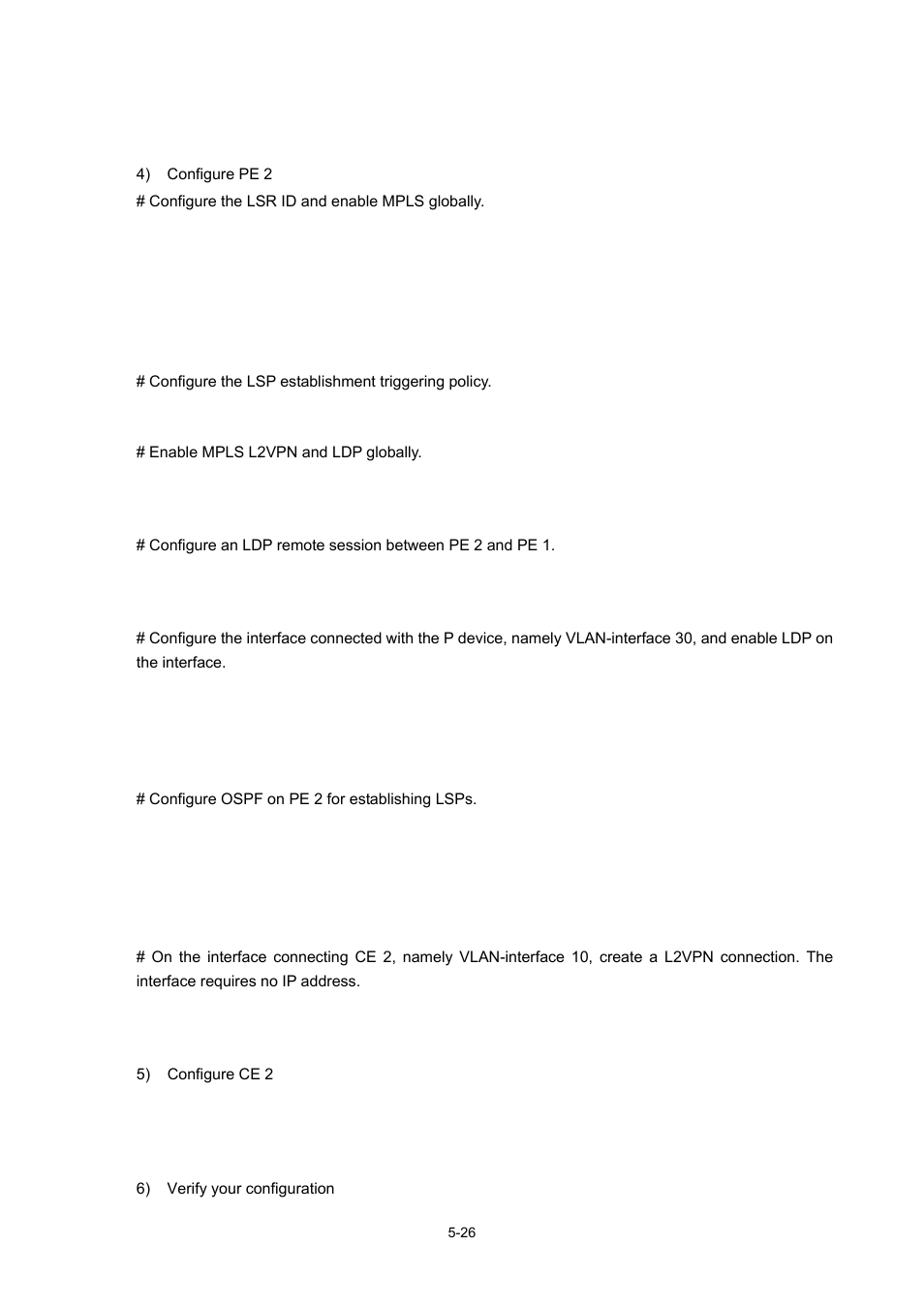 H3C Technologies H3C S7500E Series Switches User Manual | Page 218 / 334