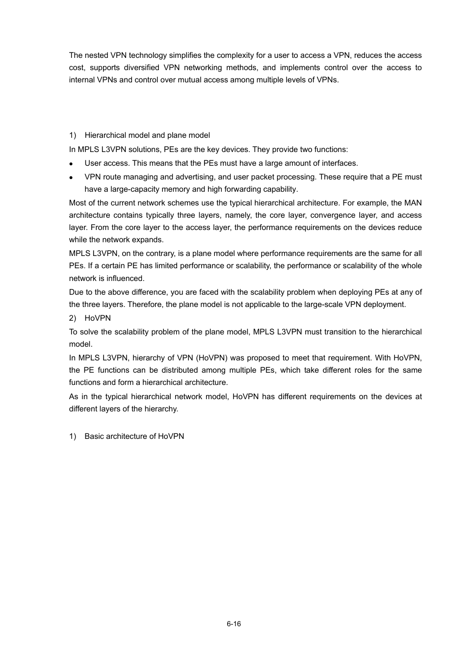 Hovpn, Why hovpn, Implementation of hovpn | H3C Technologies H3C S7500E Series Switches User Manual | Page 241 / 334