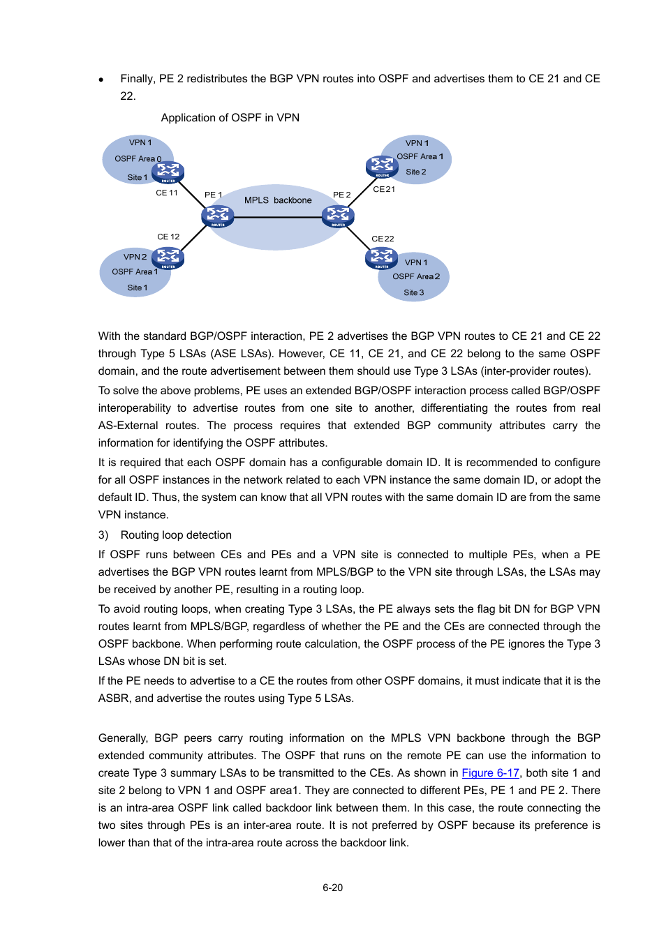 Sham link | H3C Technologies H3C S7500E Series Switches User Manual | Page 245 / 334