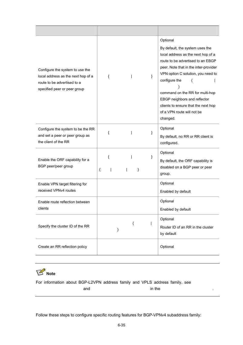 H3C Technologies H3C S7500E Series Switches User Manual | Page 260 / 334