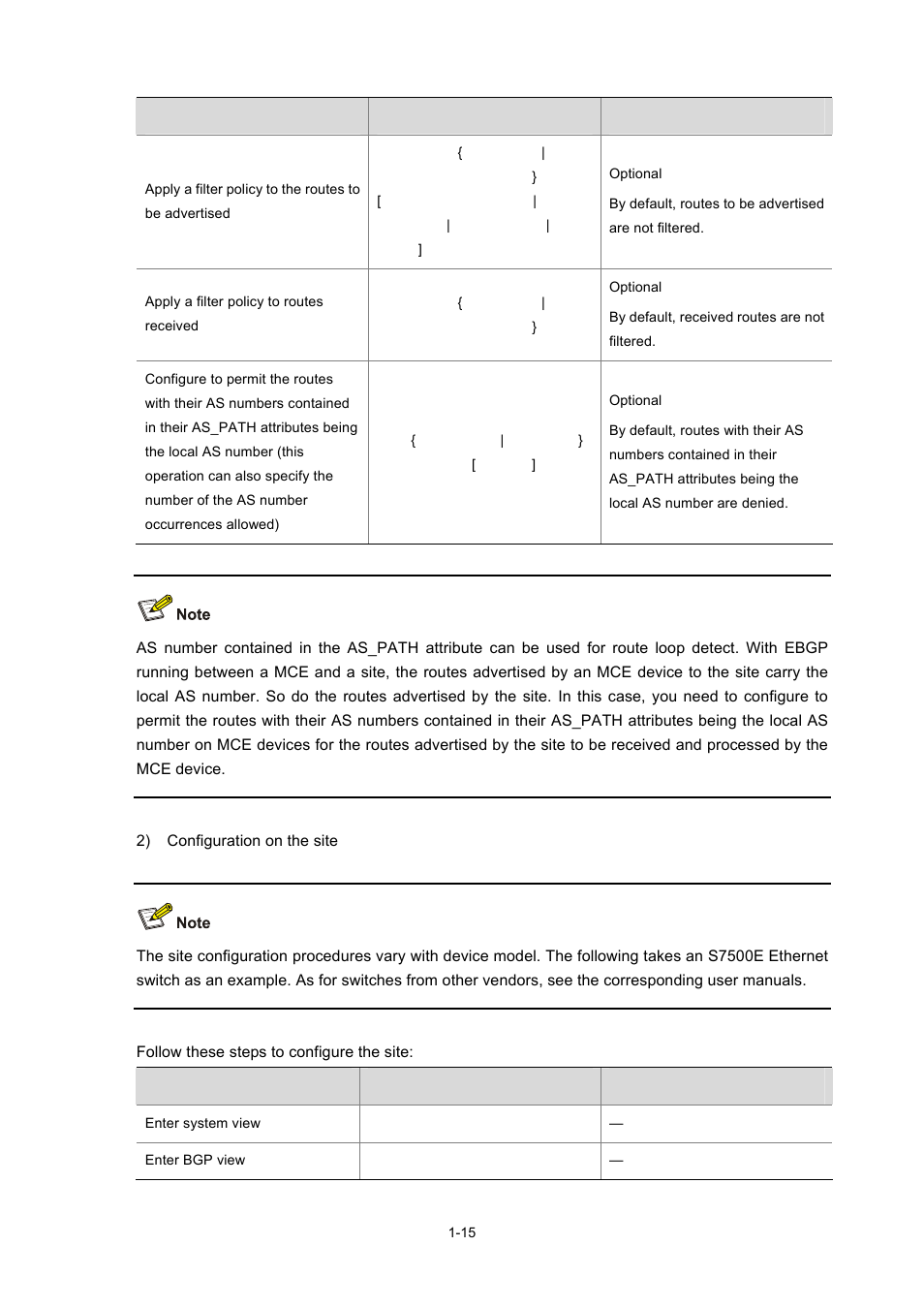 H3C Technologies H3C S7500E Series Switches User Manual | Page 27 / 334
