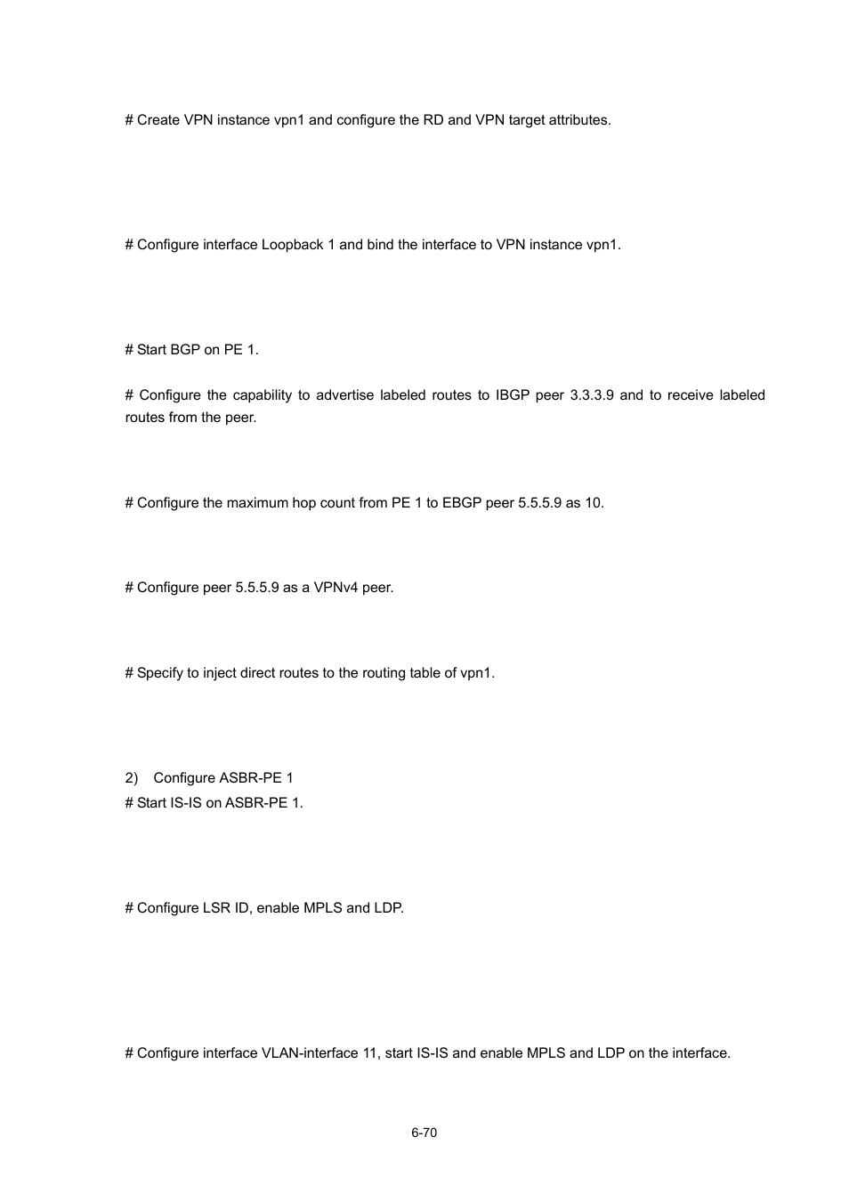 H3C Technologies H3C S7500E Series Switches User Manual | Page 295 / 334