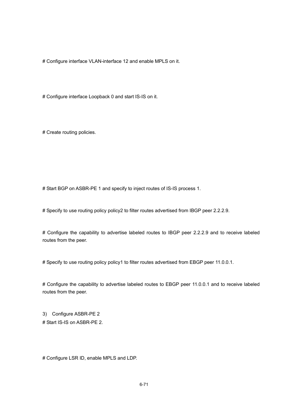 H3C Technologies H3C S7500E Series Switches User Manual | Page 296 / 334