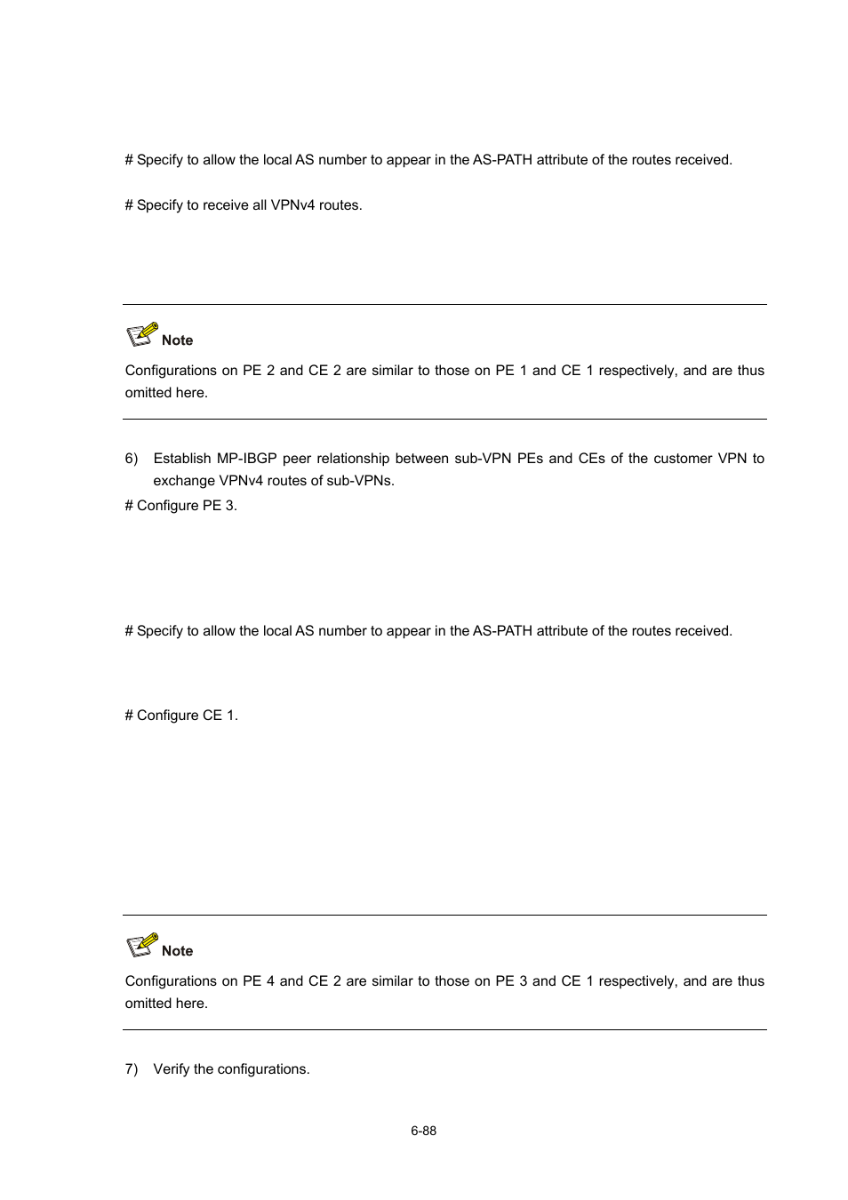 H3C Technologies H3C S7500E Series Switches User Manual | Page 313 / 334