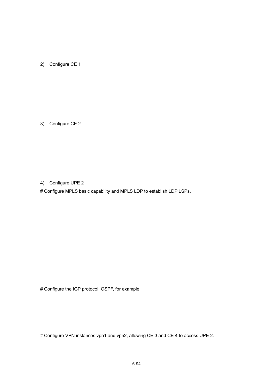 H3C Technologies H3C S7500E Series Switches User Manual | Page 319 / 334