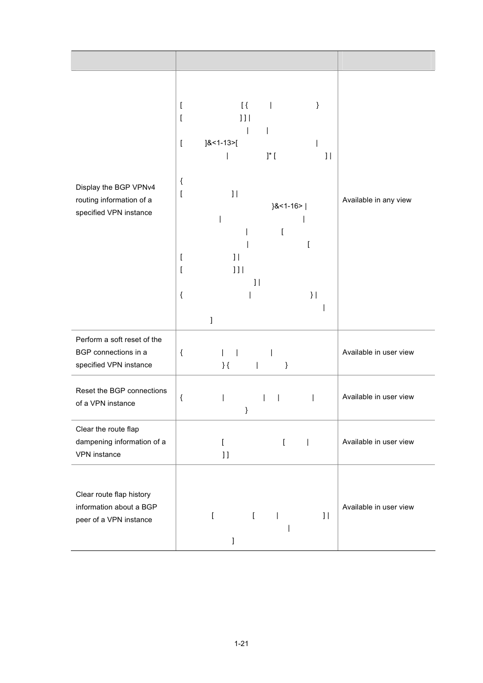 H3C Technologies H3C S7500E Series Switches User Manual | Page 33 / 334