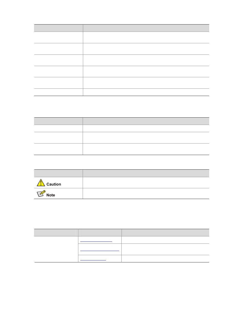 Gui conventions, Symbols, About the h3c s7500e documentation set | H3C Technologies H3C S7500E Series Switches User Manual | Page 4 / 334