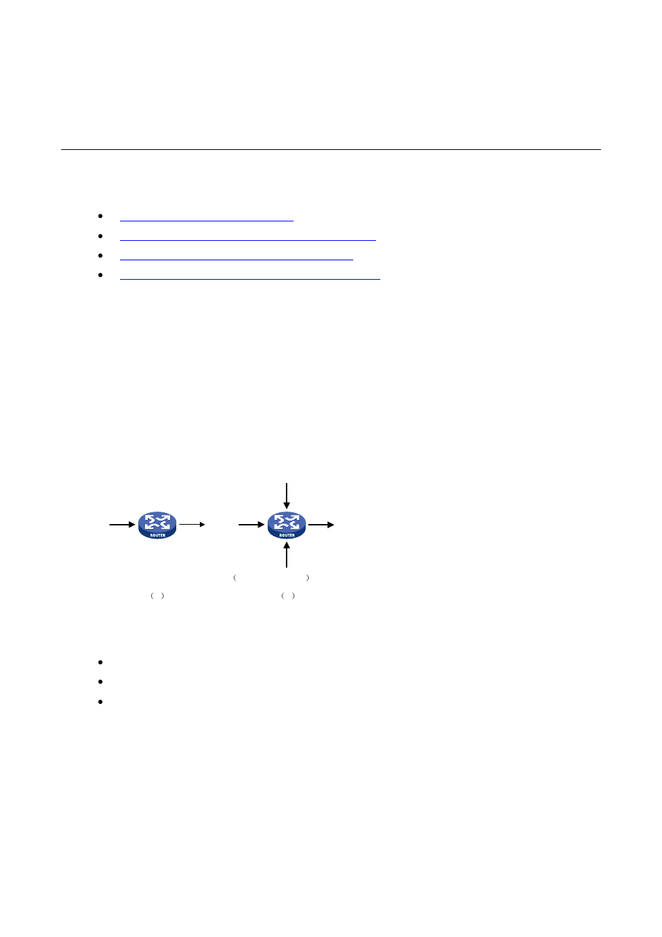 6 congestion management configuration, Congestion management overview, Causes, impacts, and countermeasures of congestion | Congestion management configuration | H3C Technologies H3C S7500E Series Switches User Manual | Page 62 / 112