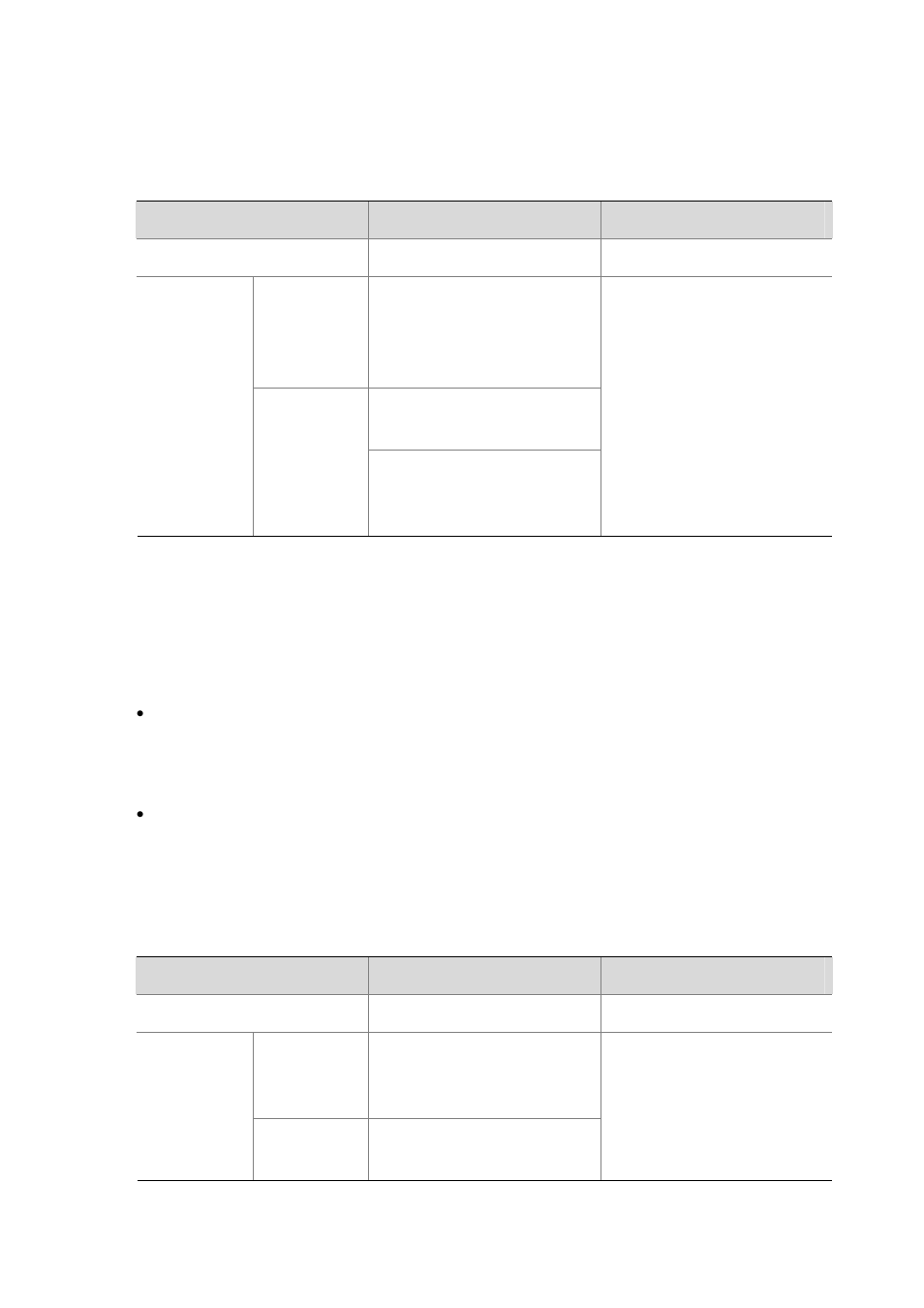 Specifying the access control method | H3C Technologies H3C S7500E Series Switches User Manual | Page 105 / 269