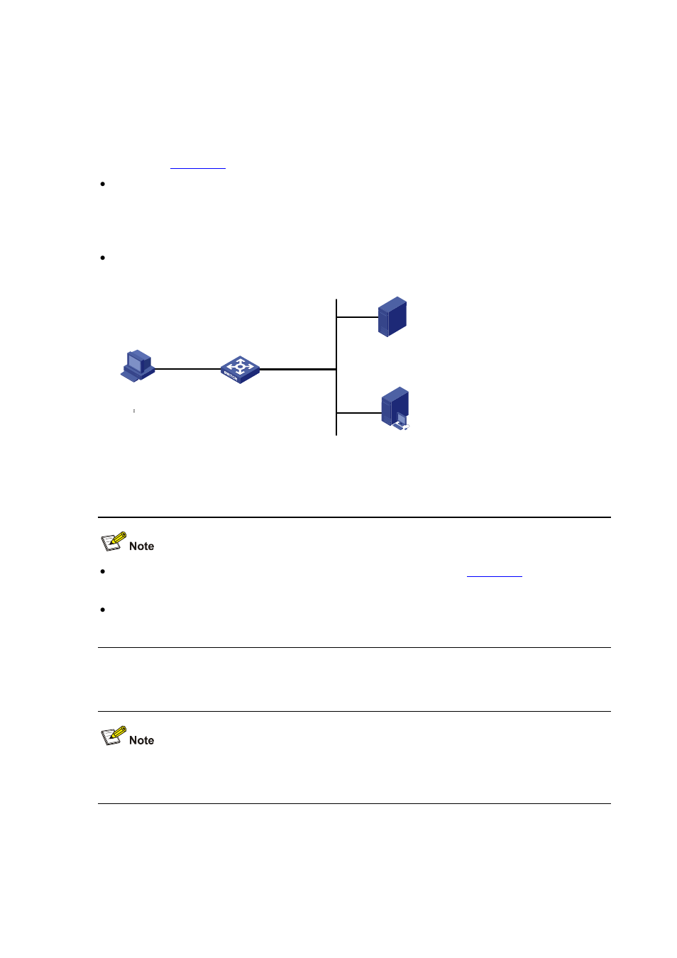 Portal configuration examples, Configuring direct portal authentication, Network requirements | Configuration procedure | H3C Technologies H3C S7500E Series Switches User Manual | Page 152 / 269