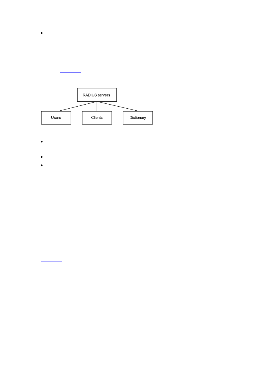 Security and authentication mechanisms, Basic message exchange process of radius | H3C Technologies H3C S7500E Series Switches User Manual | Page 16 / 269