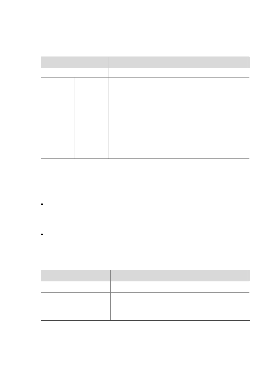 Disable first-time authentication, Client, Configuring whether first-time authentication is | Supported | H3C Technologies H3C S7500E Series Switches User Manual | Page 215 / 269