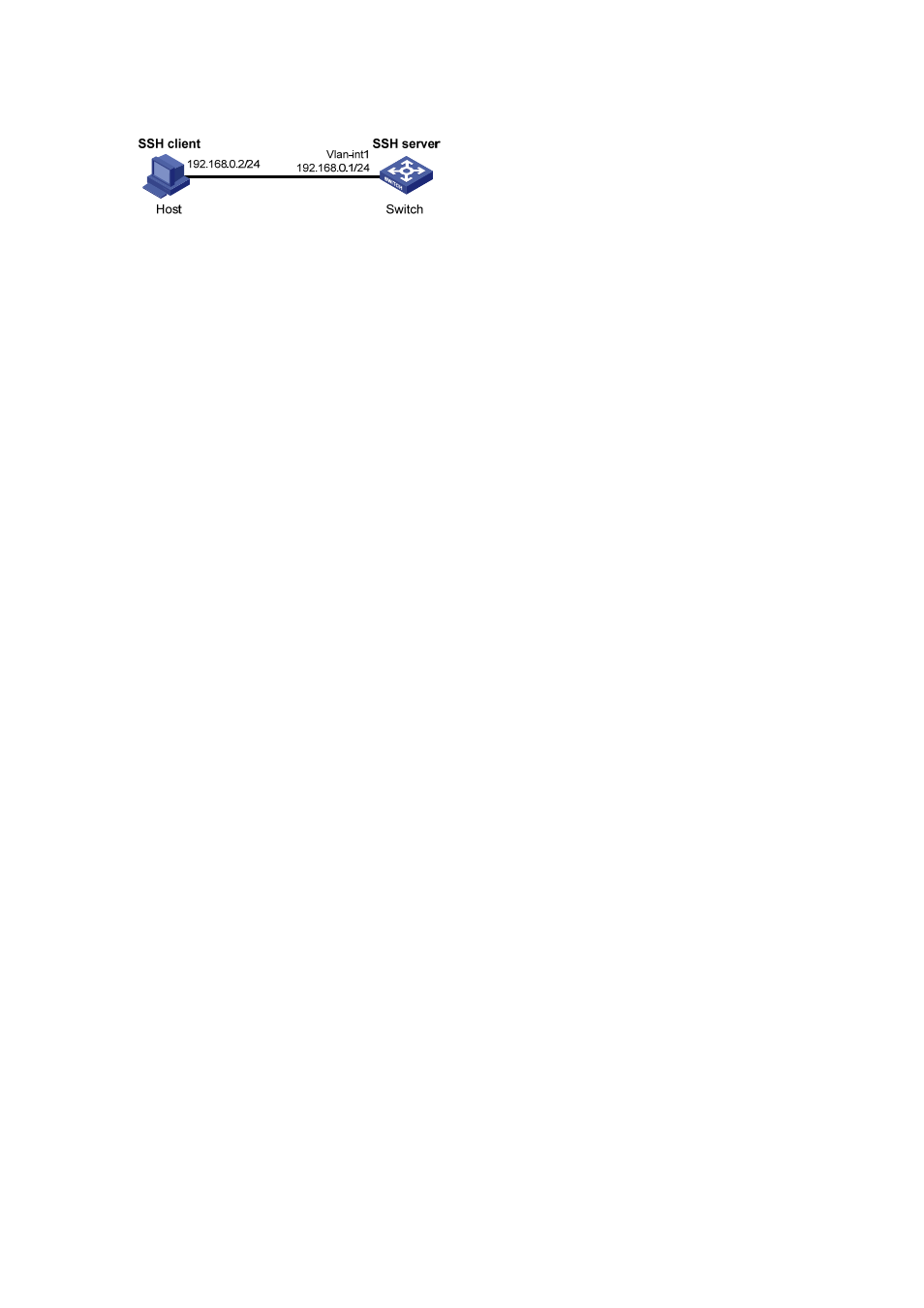 Configuration procedure | H3C Technologies H3C S7500E Series Switches User Manual | Page 218 / 269