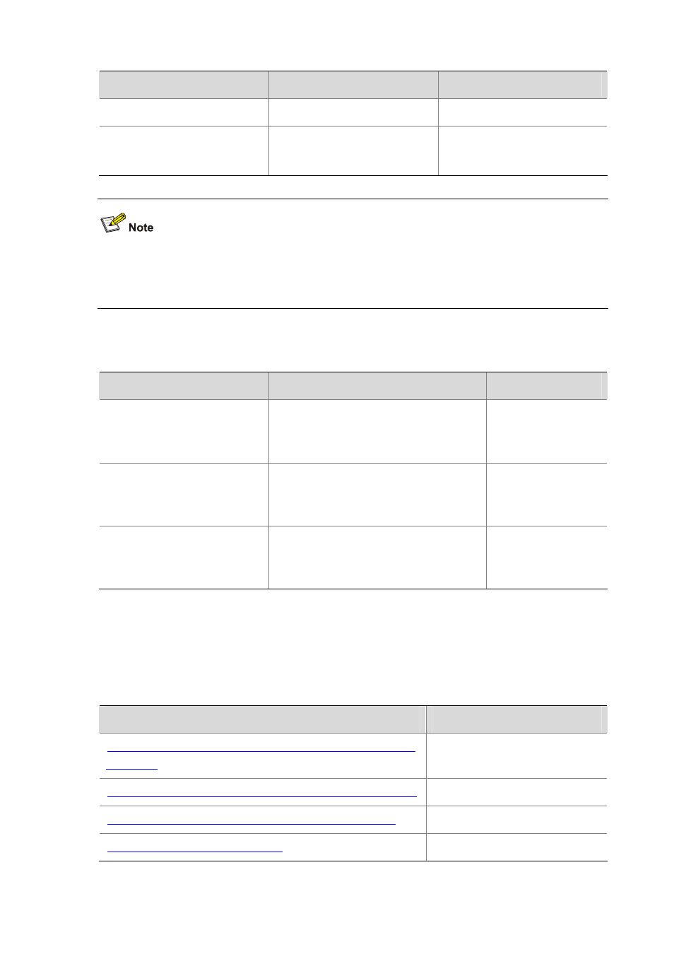 Displaying and maintaining vrrp for ipv4, Configuring vrrp for ipv6, Vrrp for ipv6 configuration task list | H3C Technologies H3C S7500E Series Switches User Manual | Page 147 / 211