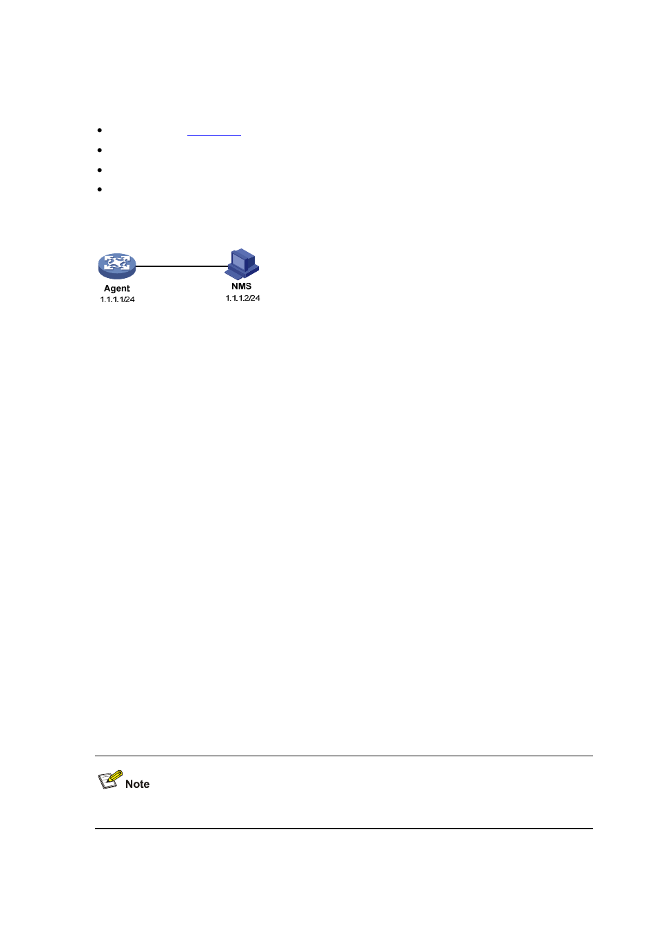 Snmpv1/snmpv2c configuration example, Network requirements, Configuration procedure | H3C Technologies H3C S7500E Series Switches User Manual | Page 129 / 208