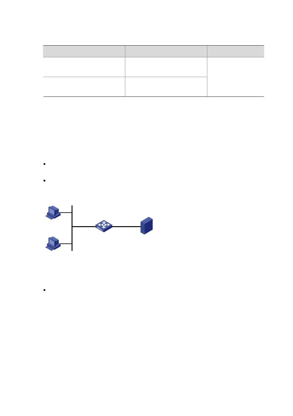 Displaying and maintaining traffic mirroring, Traffic mirroring configuration examples, Traffic mirroring configuration example | Network requirements, Configuration procedure | H3C Technologies H3C S7500E Series Switches User Manual | Page 174 / 208