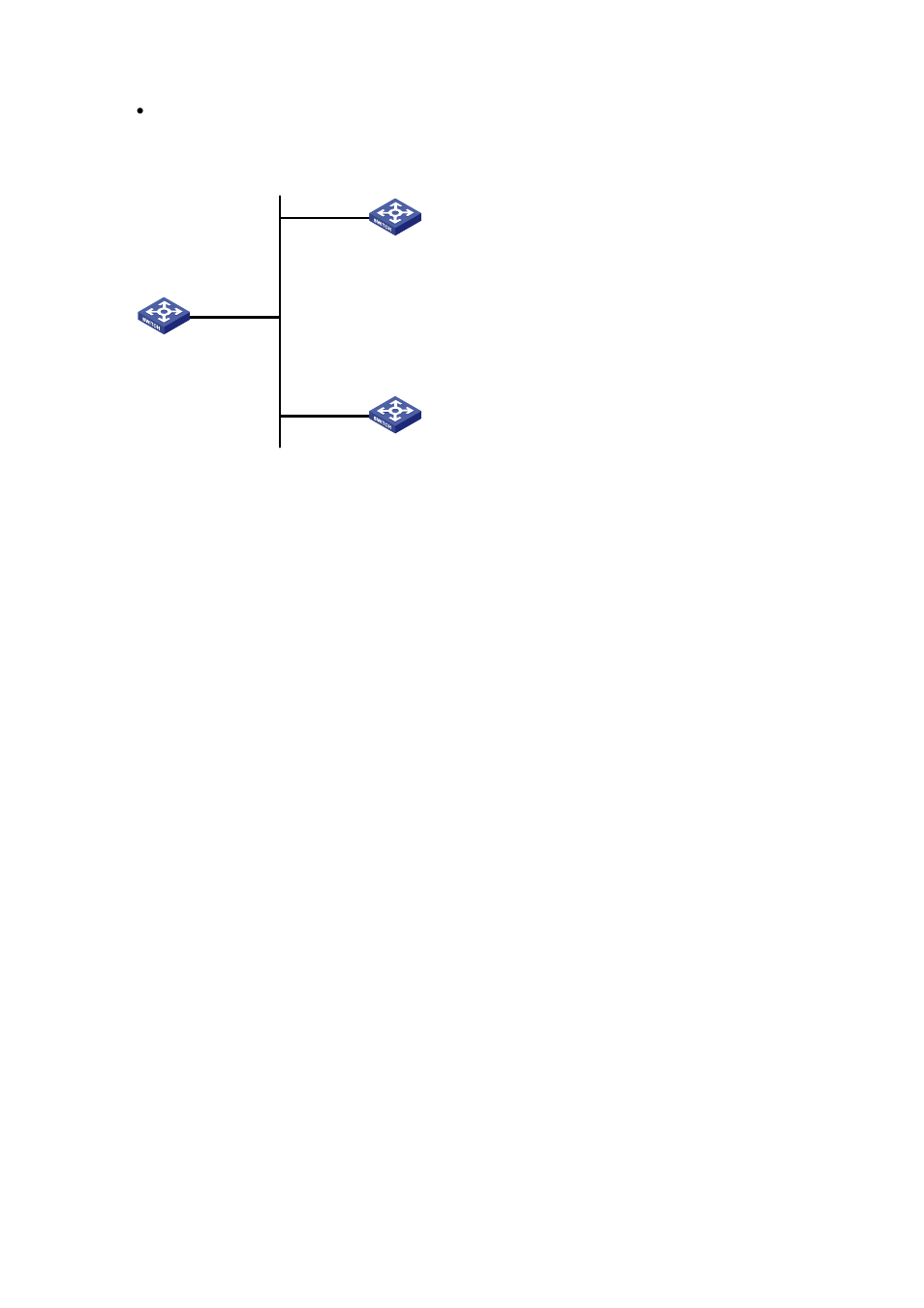 Configuration procedure | H3C Technologies H3C S7500E Series Switches User Manual | Page 87 / 208