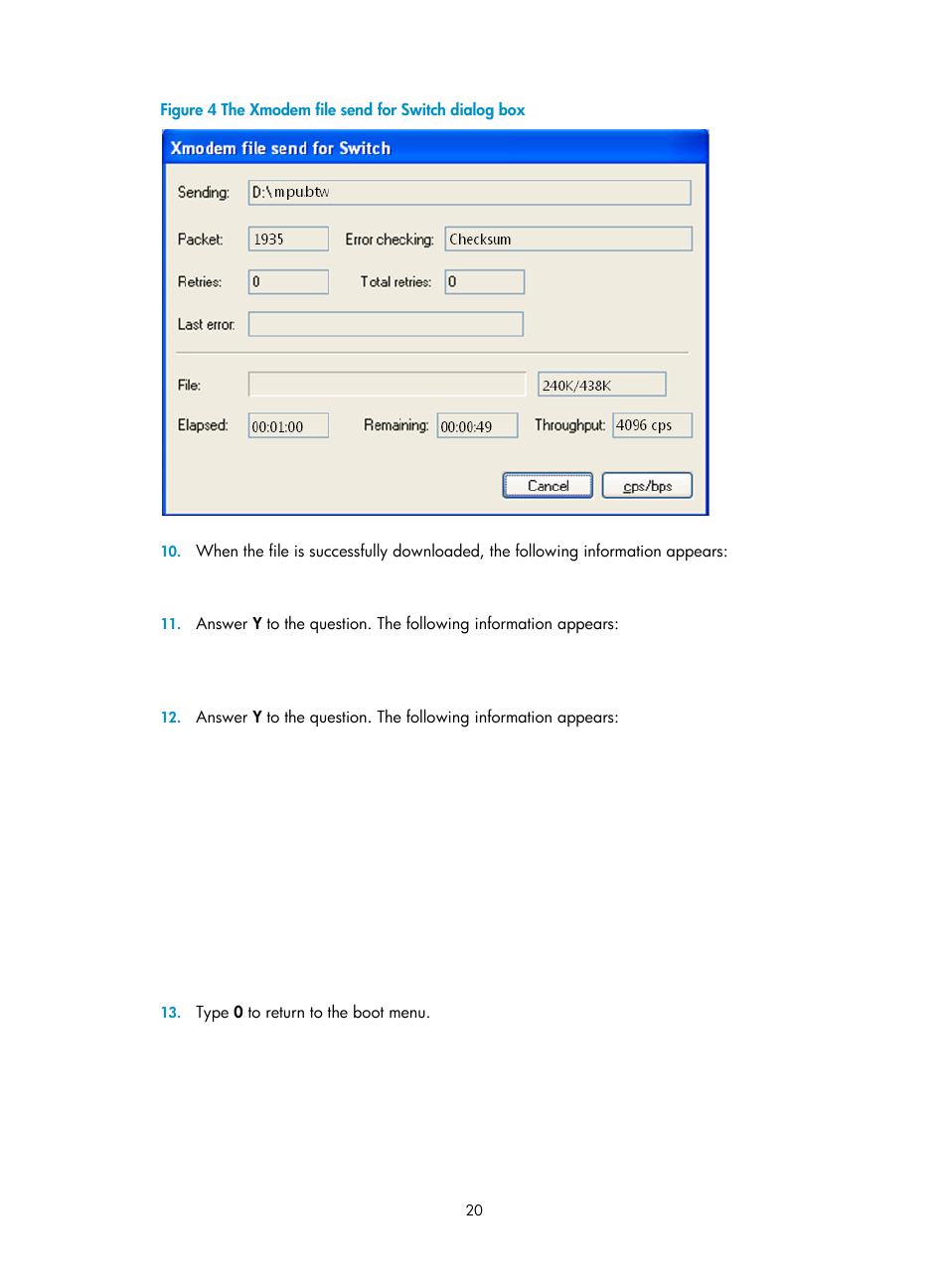 H3C Technologies H3C S7500E Series Switches User Manual | Page 21 / 31