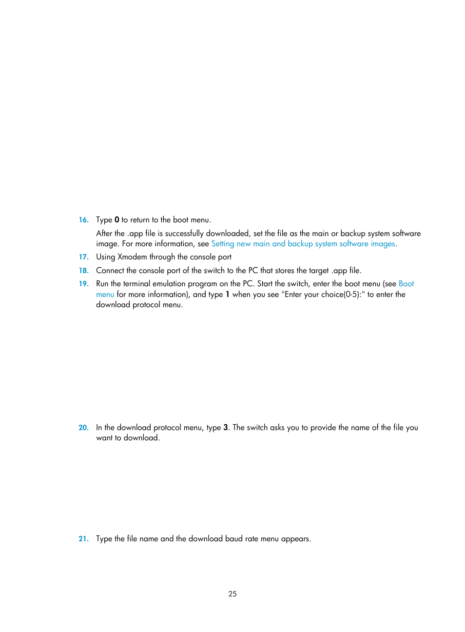 H3C Technologies H3C S7500E Series Switches User Manual | Page 26 / 31