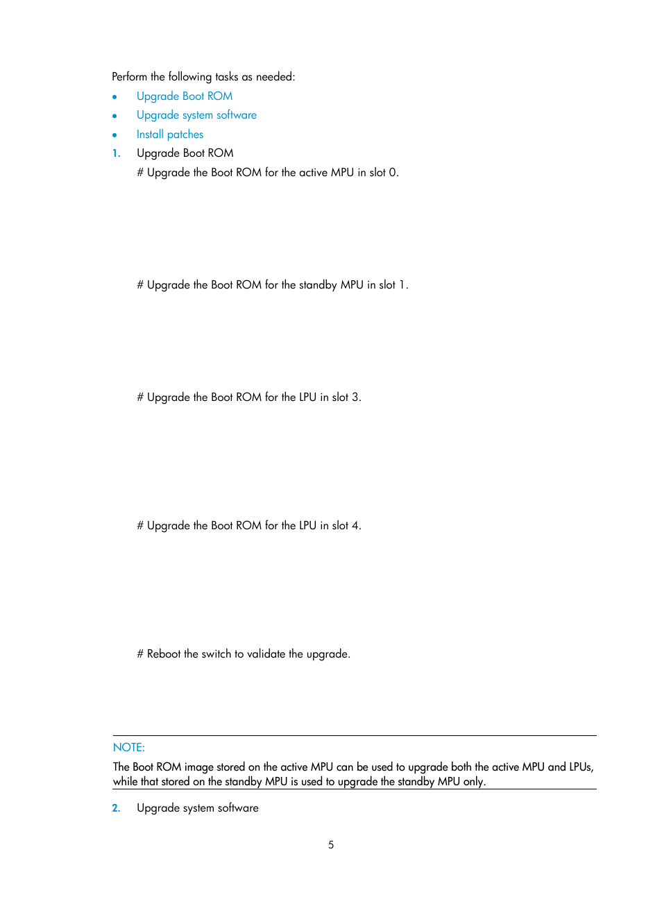 H3C Technologies H3C S7500E Series Switches User Manual | Page 6 / 31