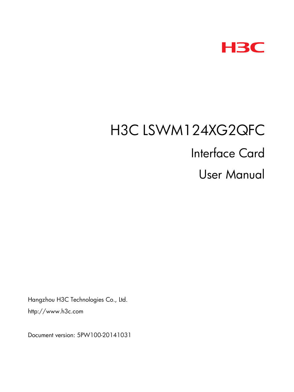 H3C Technologies H3C S6800 Series Switches User Manual | 18 pages