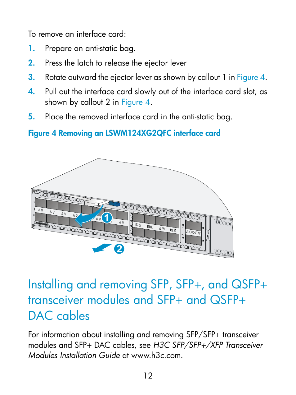 H3C Technologies H3C S6800 Series Switches User Manual | Page 16 / 18
