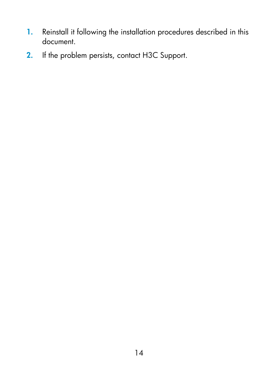 H3C Technologies H3C S6800 Series Switches User Manual | Page 18 / 19