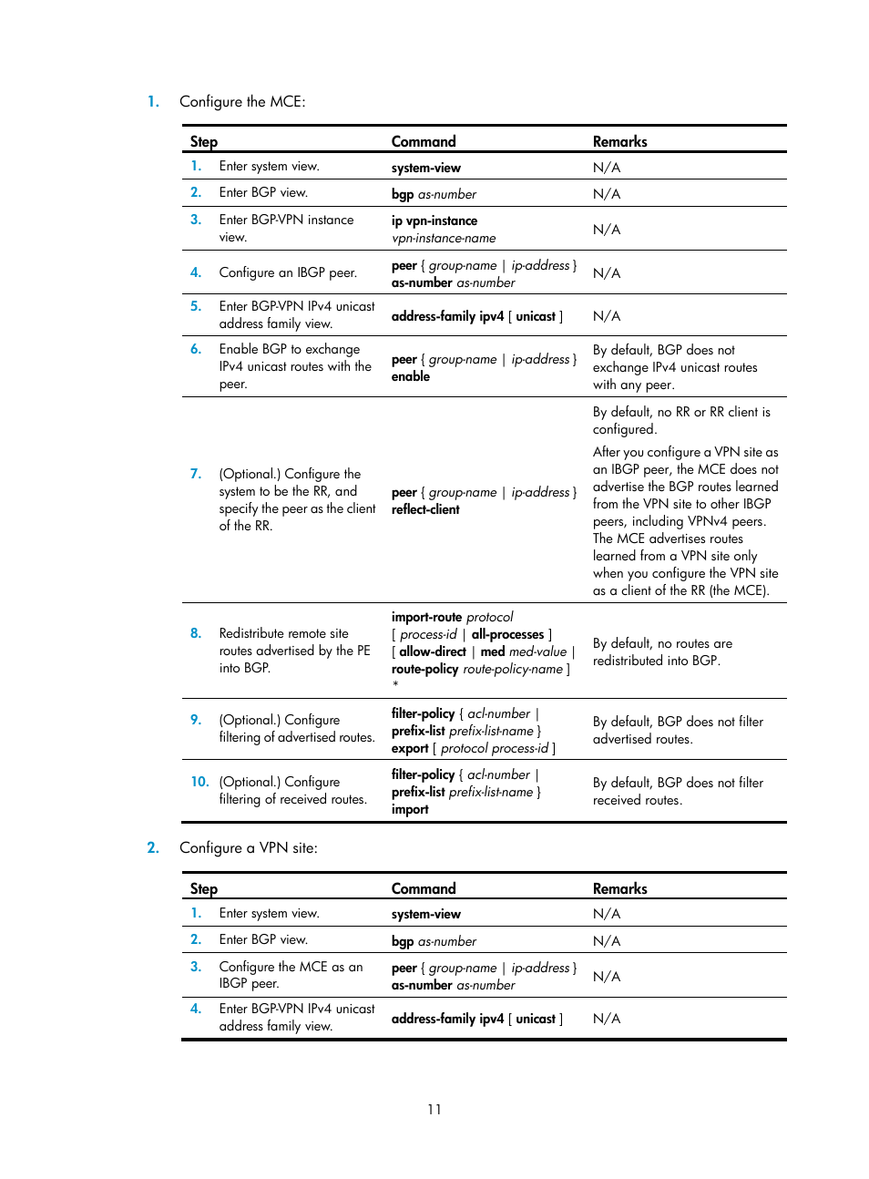 H3C Technologies H3C S6800 Series Switches User Manual | Page 18 / 52