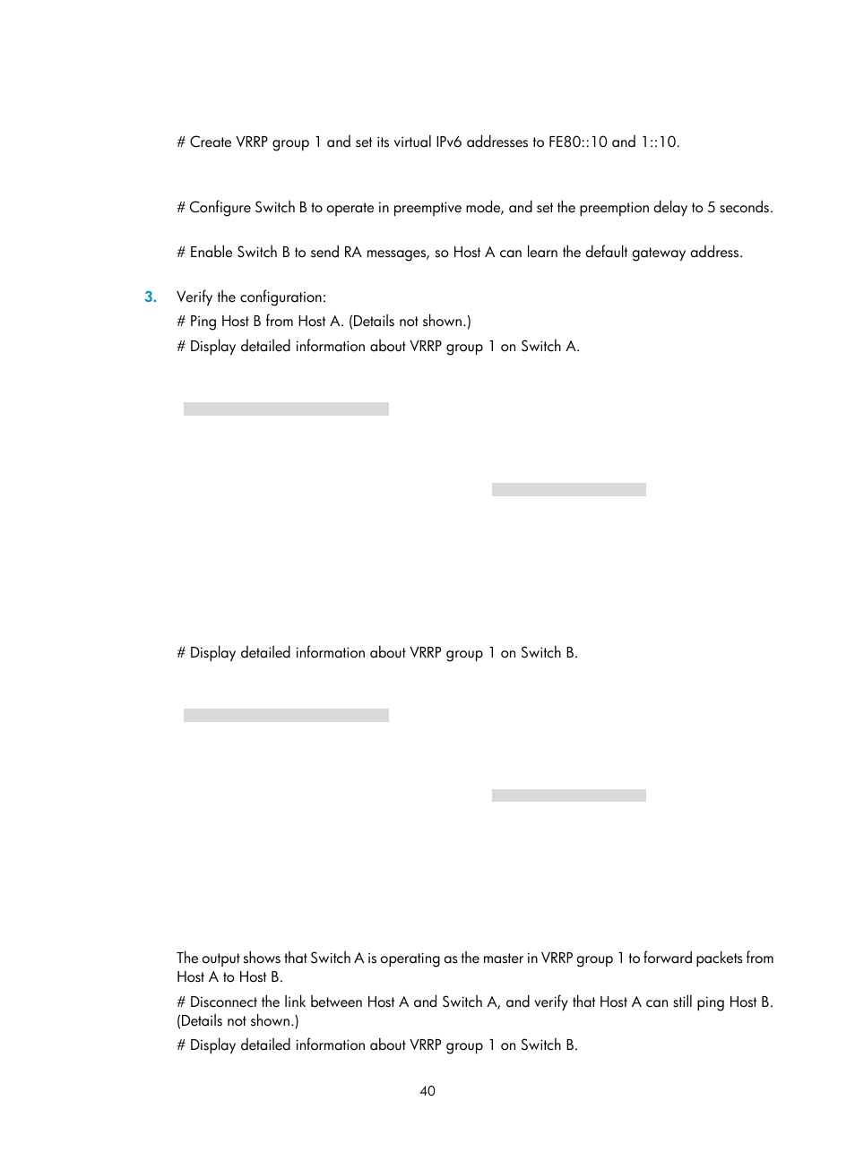 H3C Technologies H3C S6800 Series Switches User Manual | Page 48 / 68